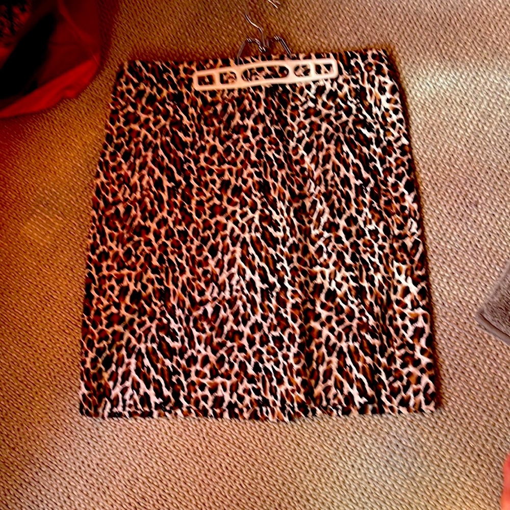 Lessors print skirt
